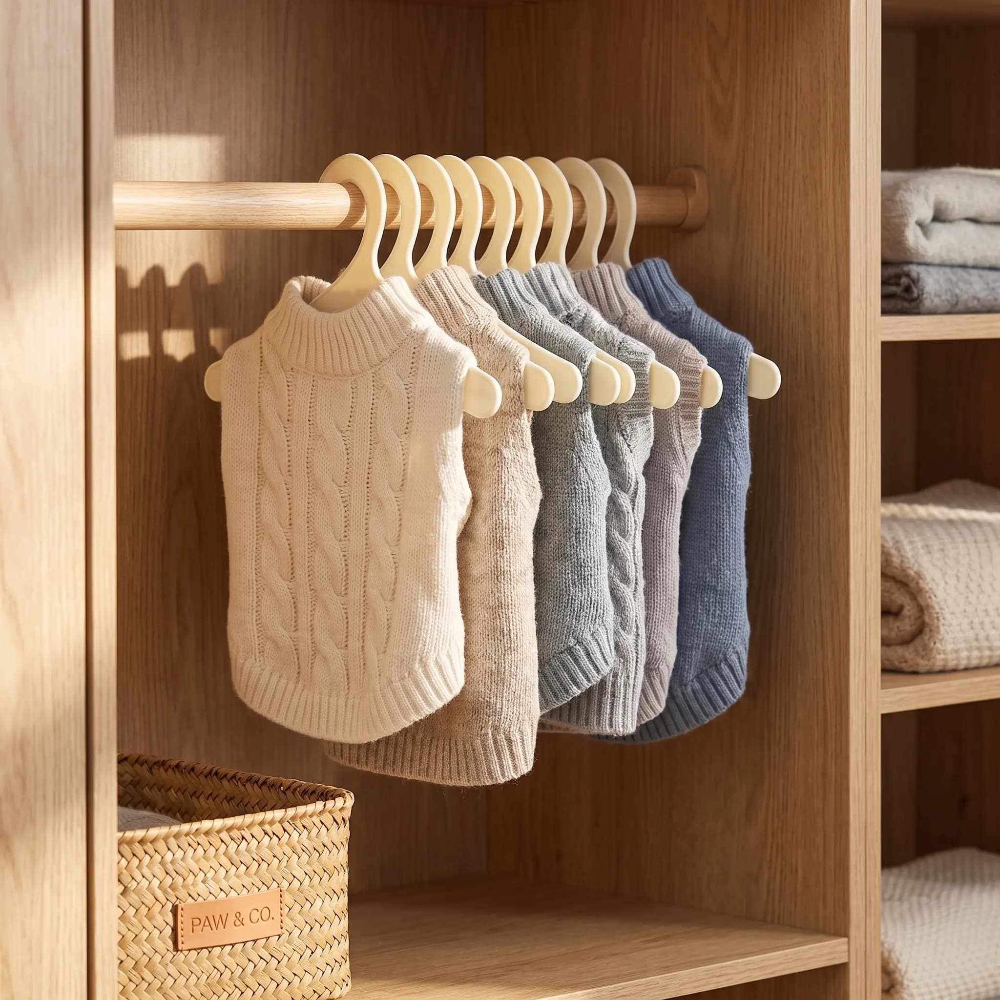 Pet Apparel Hanger Dog Clothing Hanging Rack Puppy Apparel Hanger Pet Clothing Hanger Pet Clothes Storage Rack