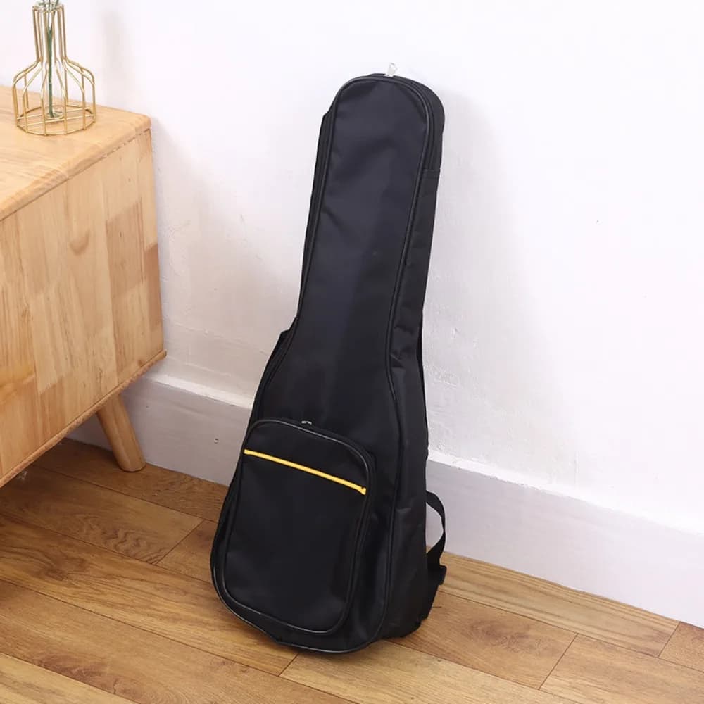Zaino per Ukulele da 21/23/26 Pollici con Doppia Tracolla Regolabile, Borsa per Mini Chitarra Impermeabile con Manico, Custodia per Strumento