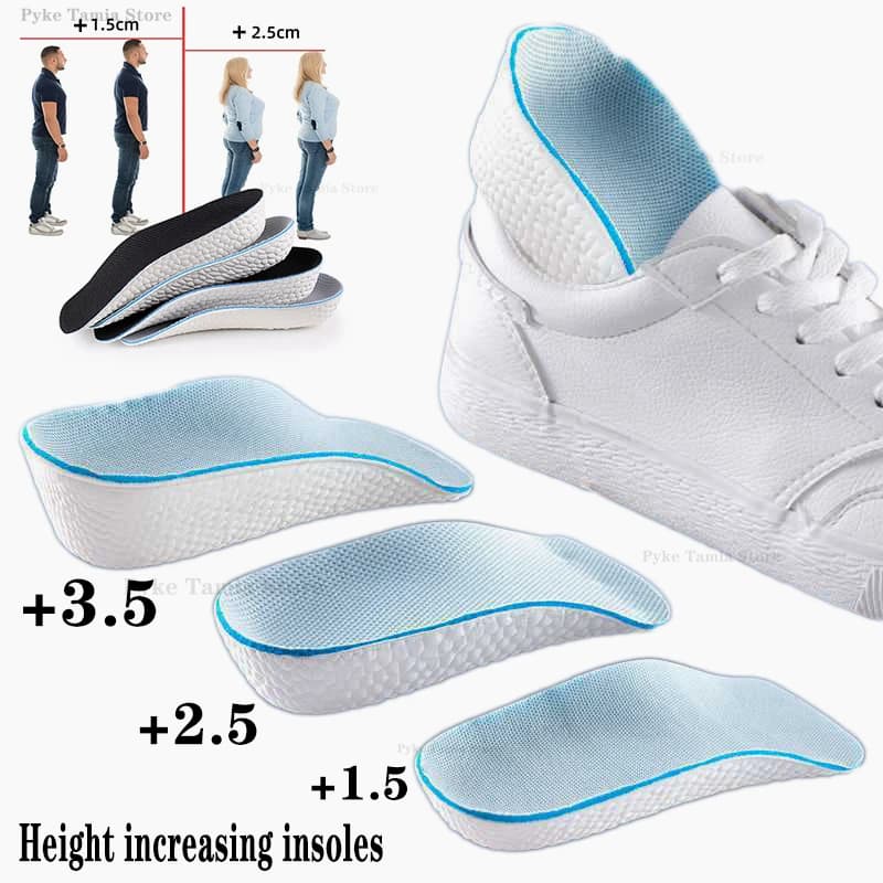 Men's and Women's Uprising Solettes, Plantar Arco Support, Orthopaedic Solettes for Shoes and Sneakers, Tallone Uprising, Memory Foam Soft Bearings
