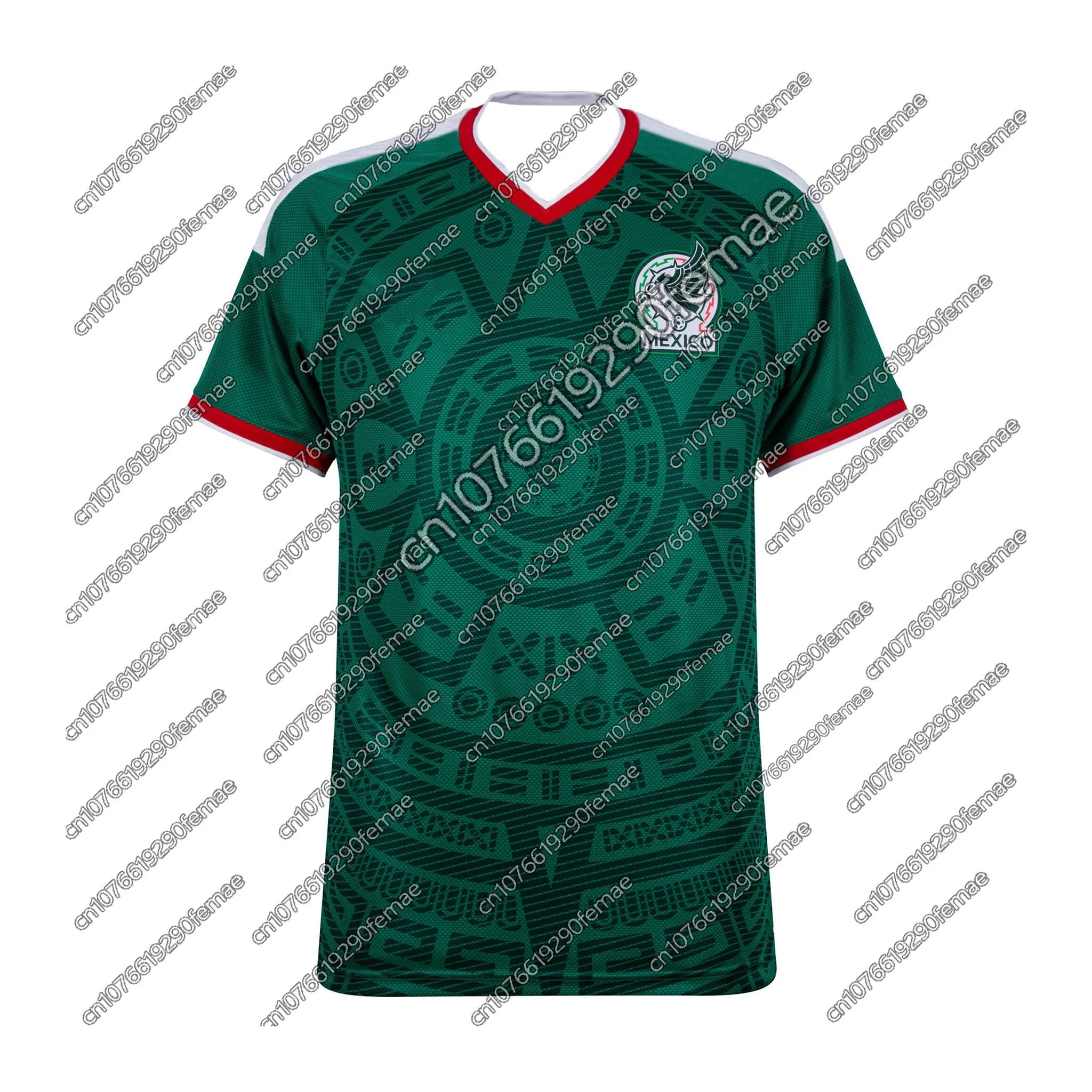 Nuova Maglia Estiva 2026 Versione Fan Messico per Bambini, Uomini e Donne, T-Shirt con Stampa Nome e Numero Giocatore, Abbigliamento per il Giorno della Partita, Maglia da Calcio