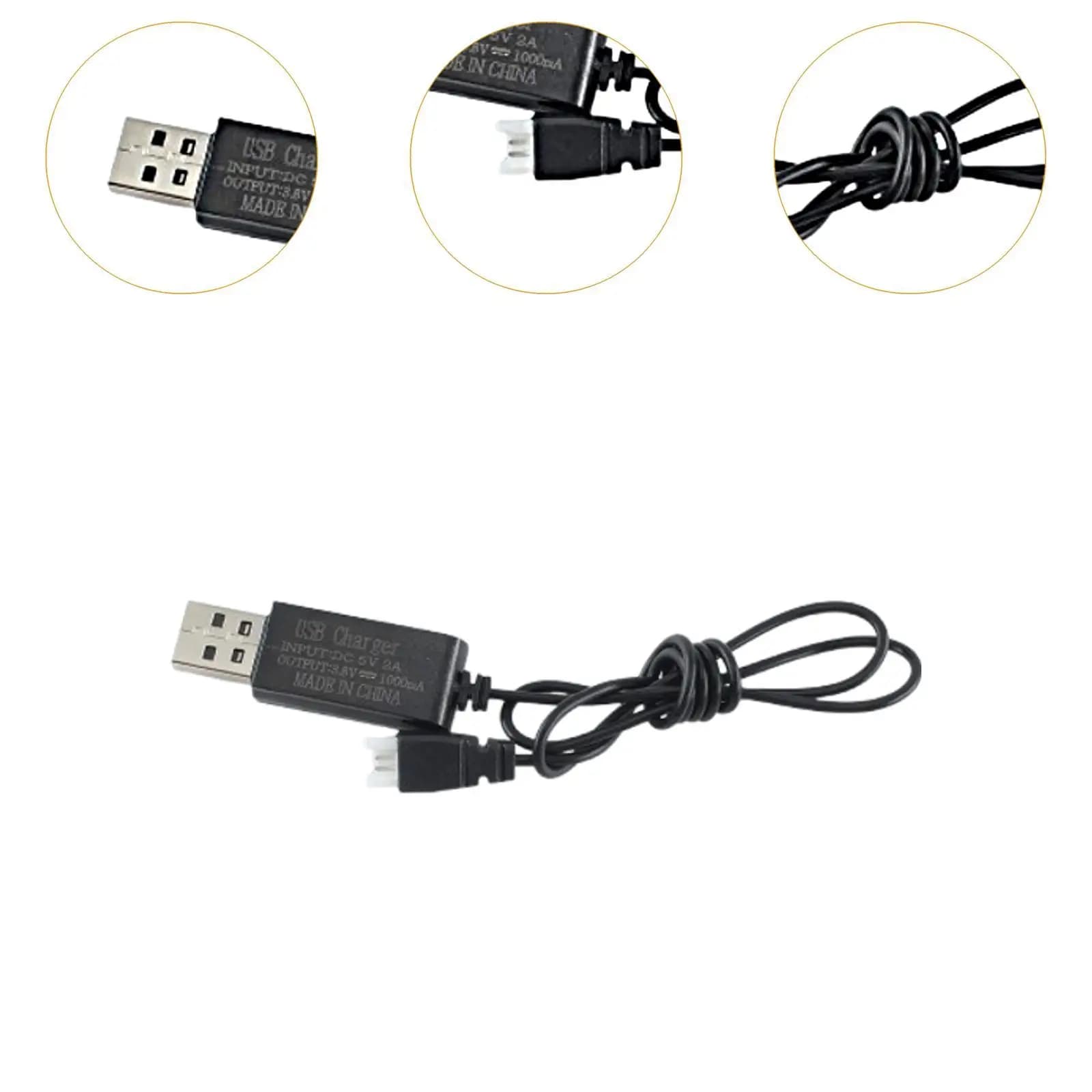 Cavo di ricarica per elicottero RC, lunghezza 50 cm, leggero e robusto, pezzi di ricambio per modifiche, accessori di ricambio per Wltoys K170
