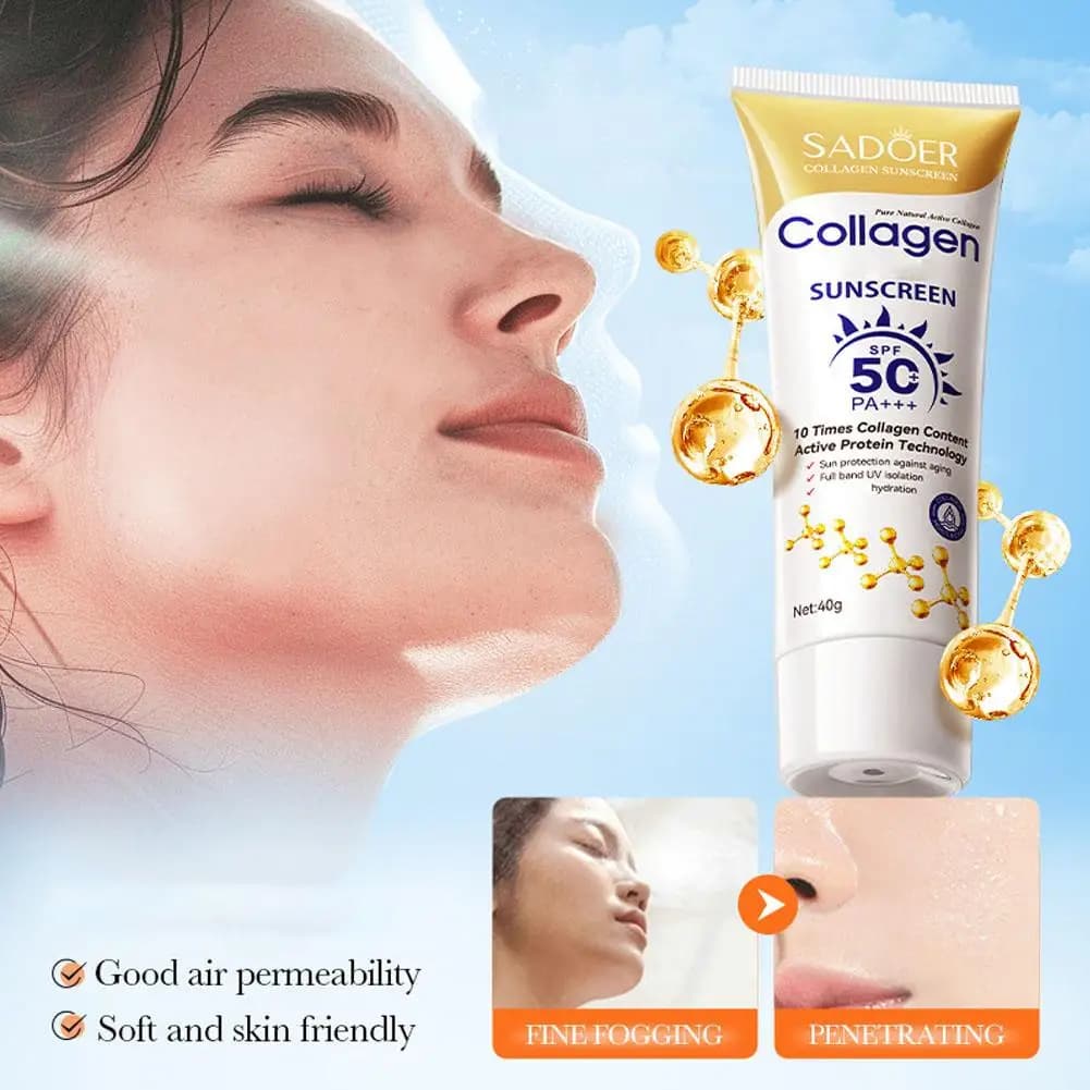 1/2/3/5 pieces SADOER Collagen Anti-wrinkles Whitening UV Solar Protection Hydrating Cream Shaping for Hands and Skin Care