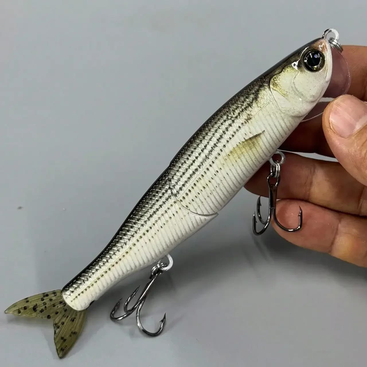 1pc 2-Section 28.8g Fishing Lure With Minnow Imitation, Artificial Bait