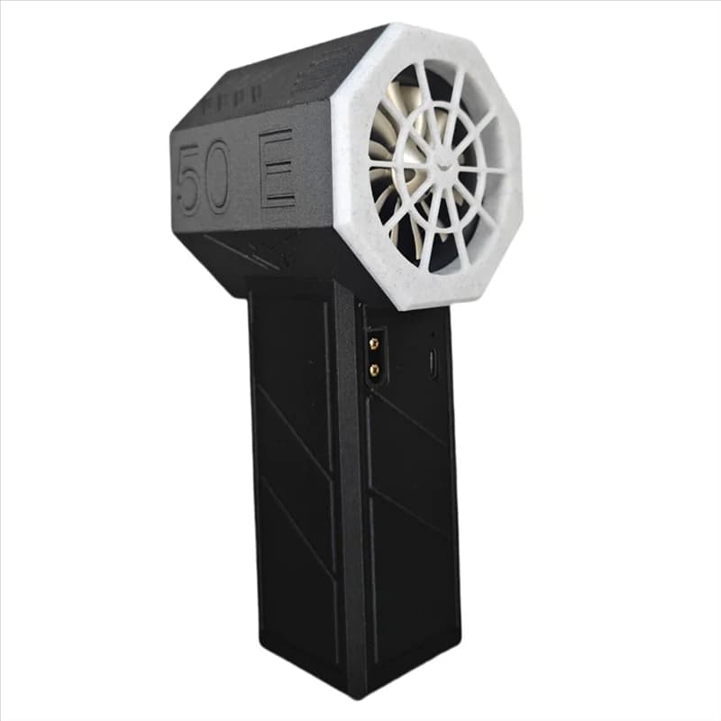FGGS-50E Ventilatore a getto turbo portatile per auto Ventilatore d'aria violento Motore brushless da 50 mm Potente ventilatore elettrico per polvere D