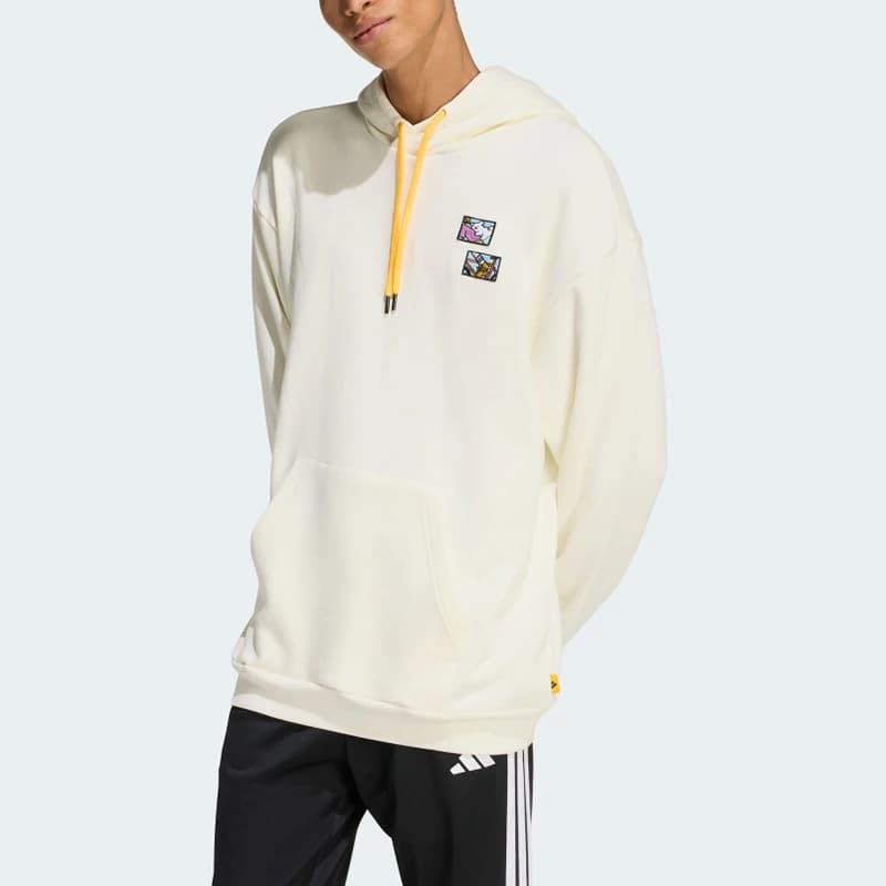 Adidas genuine hooded men's cartoon casual, comfortable, lightweight, breathable hoodie JZ5056