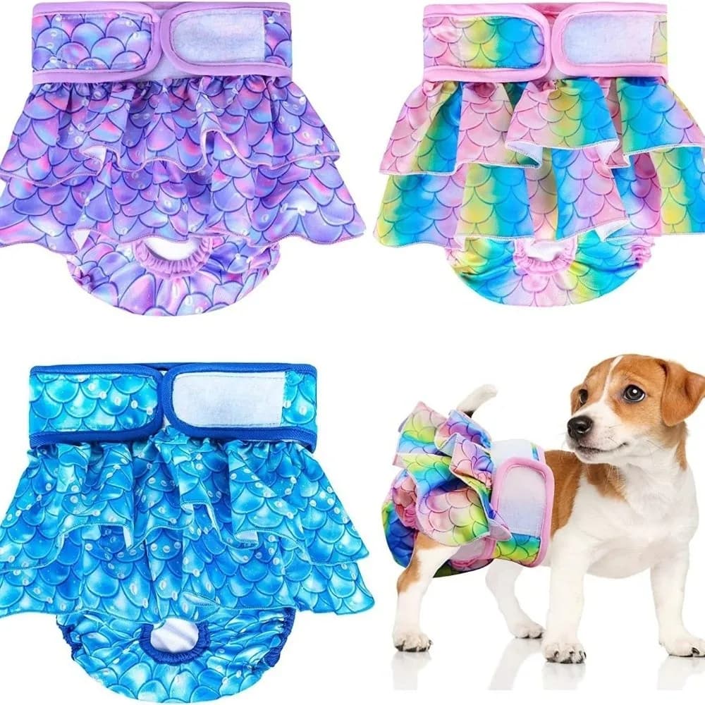 Comfortable Washable Diaper Leakproof Sanitary Sanitary Panties Menstrual Underwear Pets Supplies