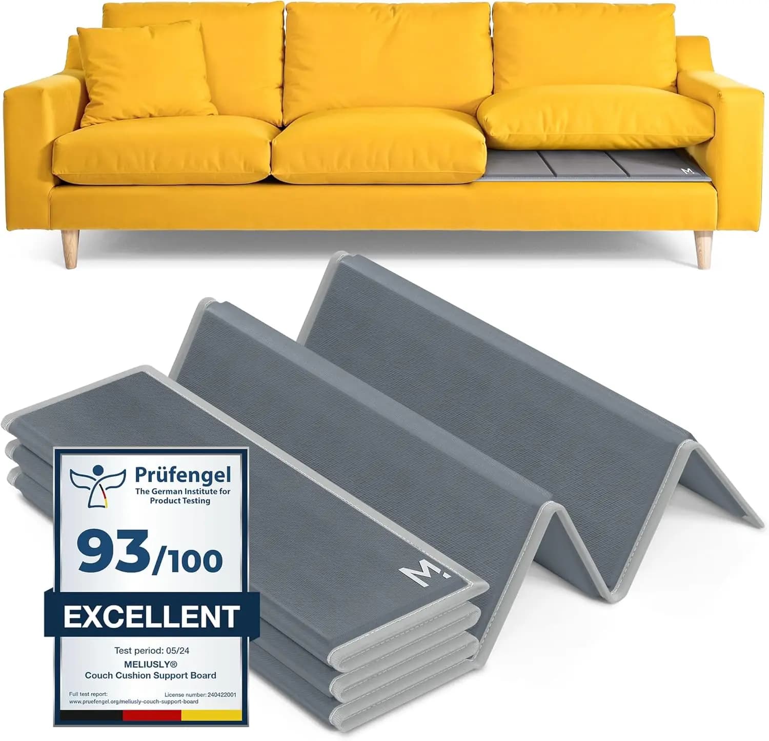 Support for Bearings Heavy Duty Seats, Deep Sofa Saver (21x72) - Easy Installation, Life Guarantee