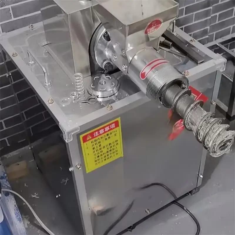 Macchina per Pasta a Spirale in Acciaio Inox Completamente Automatica 220V, Stile Italiano