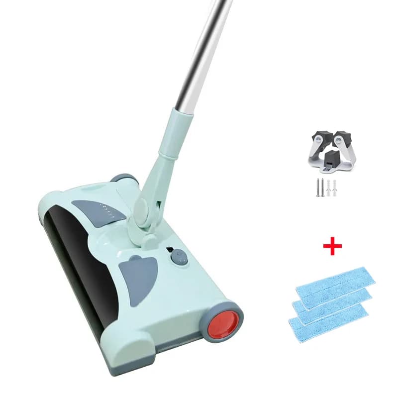 2 in 1 aspirapolvere elettrico ricaricabile senza fili a spinta Mop il pavimento aspirapolvere domestico scopa elettrica Robot