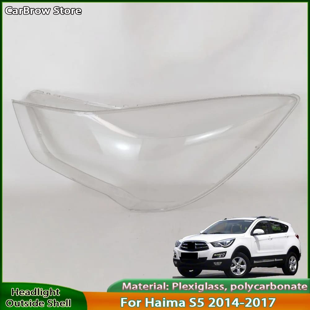 Faro Borsette Lente Paralume Trasparente Ombra Maschera Per Haima S5 2014 2015 2016 2017 Faro Copertura Plexiglass