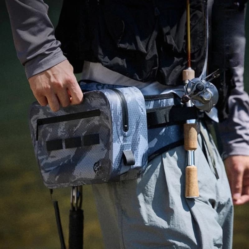 New Lure Waterproof Waist Bag Multi-Functional Fishing Gear Storage Backpack Outdoor Professional Airtight Bag Crossbody Bag
