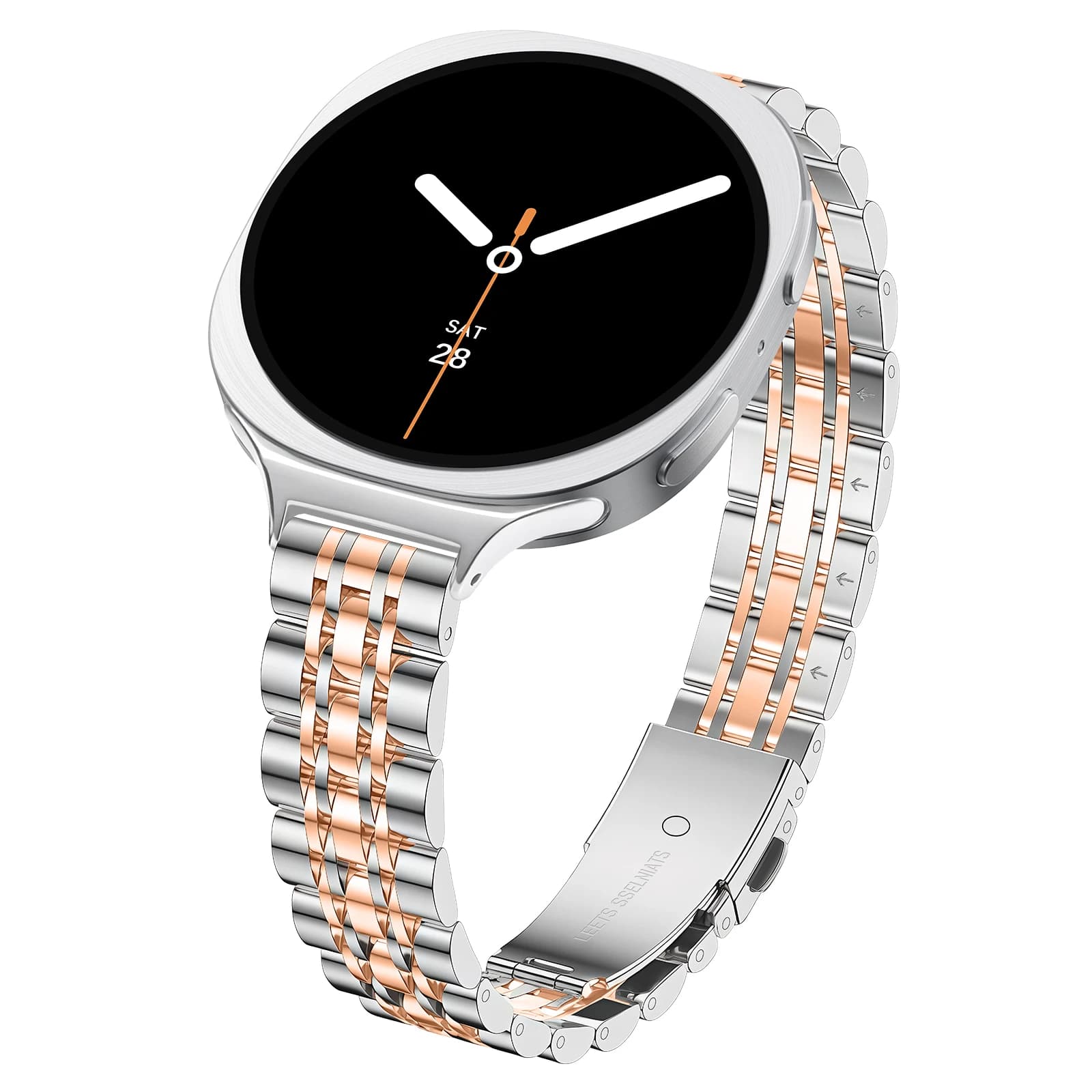Cinturini in acciaio inossidabile per Samsung Galaxy Watch 8/8 Classic 40mm 44mm 46mm Bracciale in metallo con cinturino da polso Correa Galaxy Watch 8 Bands