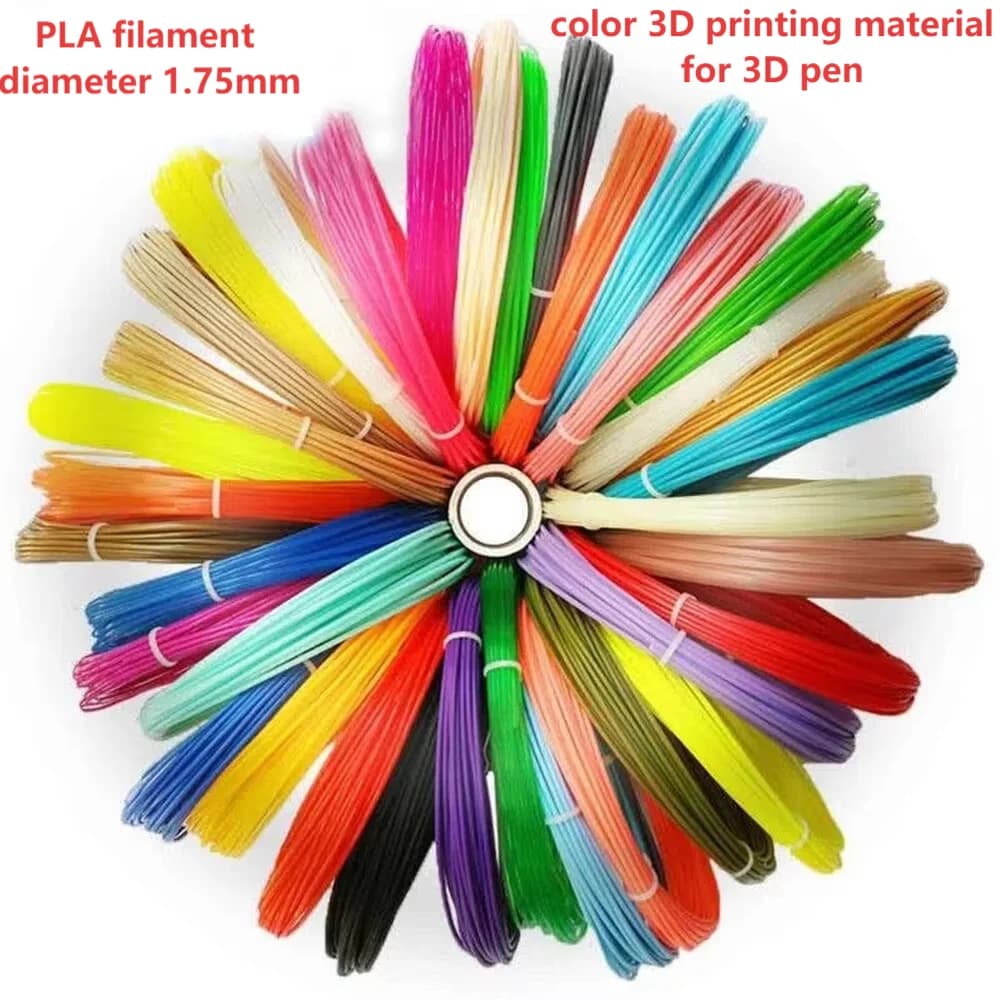 36M 50M 100M 200M PLA 3D Printing Pen Consumables Colorful Scent Filament Plastic Security Diameter 1.75mm For 3D Printing Pen