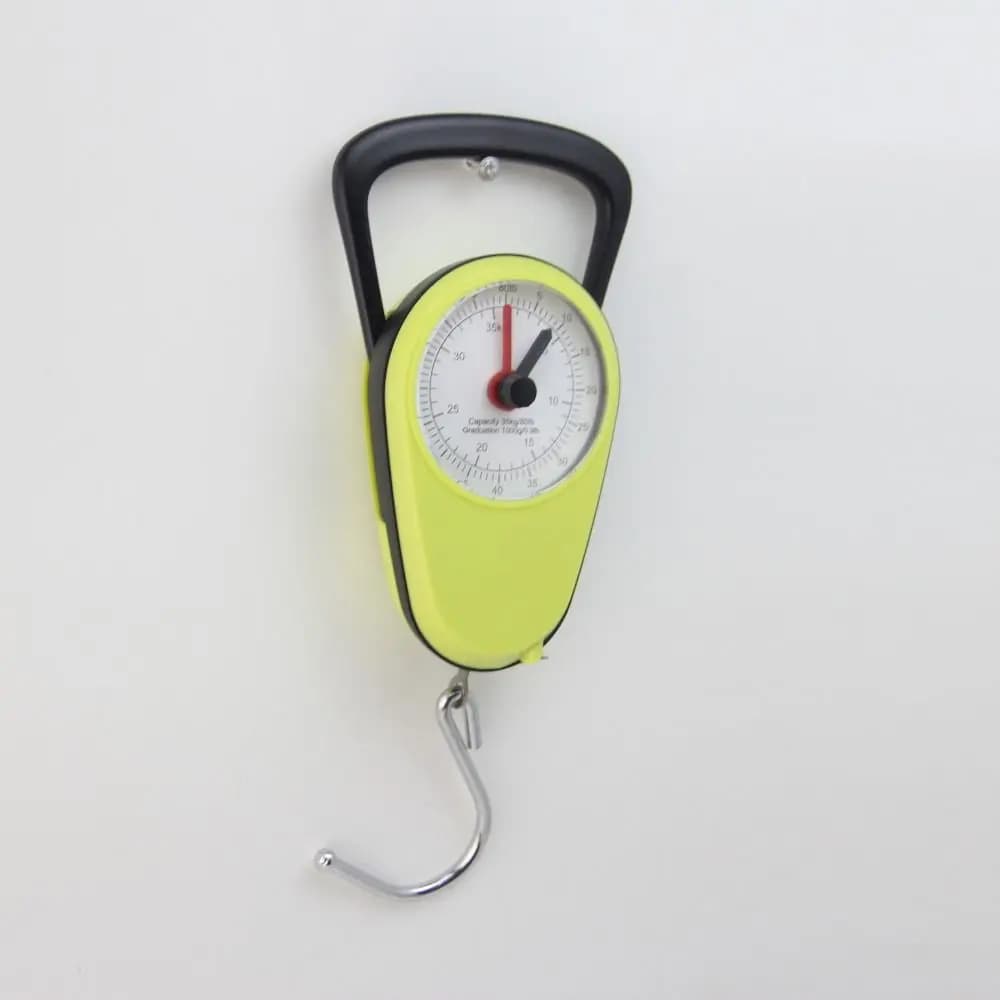 Bilancia Elettronica Portatile per Bagagli con Metro a Nastro, Bilancia Compatta da Appendere, Alta Precisione, Mini Bilancia Manuale Resistente