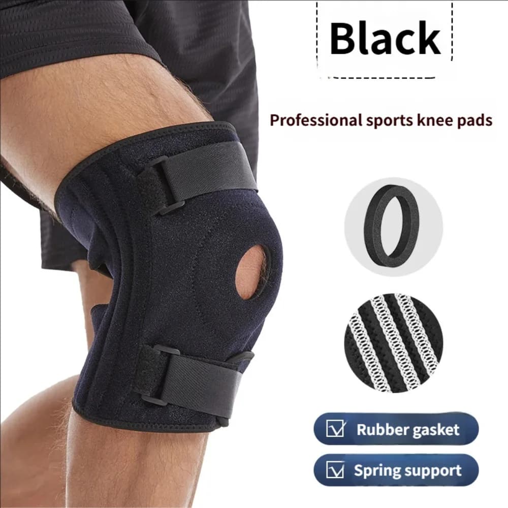 Ginocchiere taglie forti Protezione Compressione Supporto per ginocchio Protezione Allevia il legamento della rotula Tendine articolare Disagio del menisco 8XL