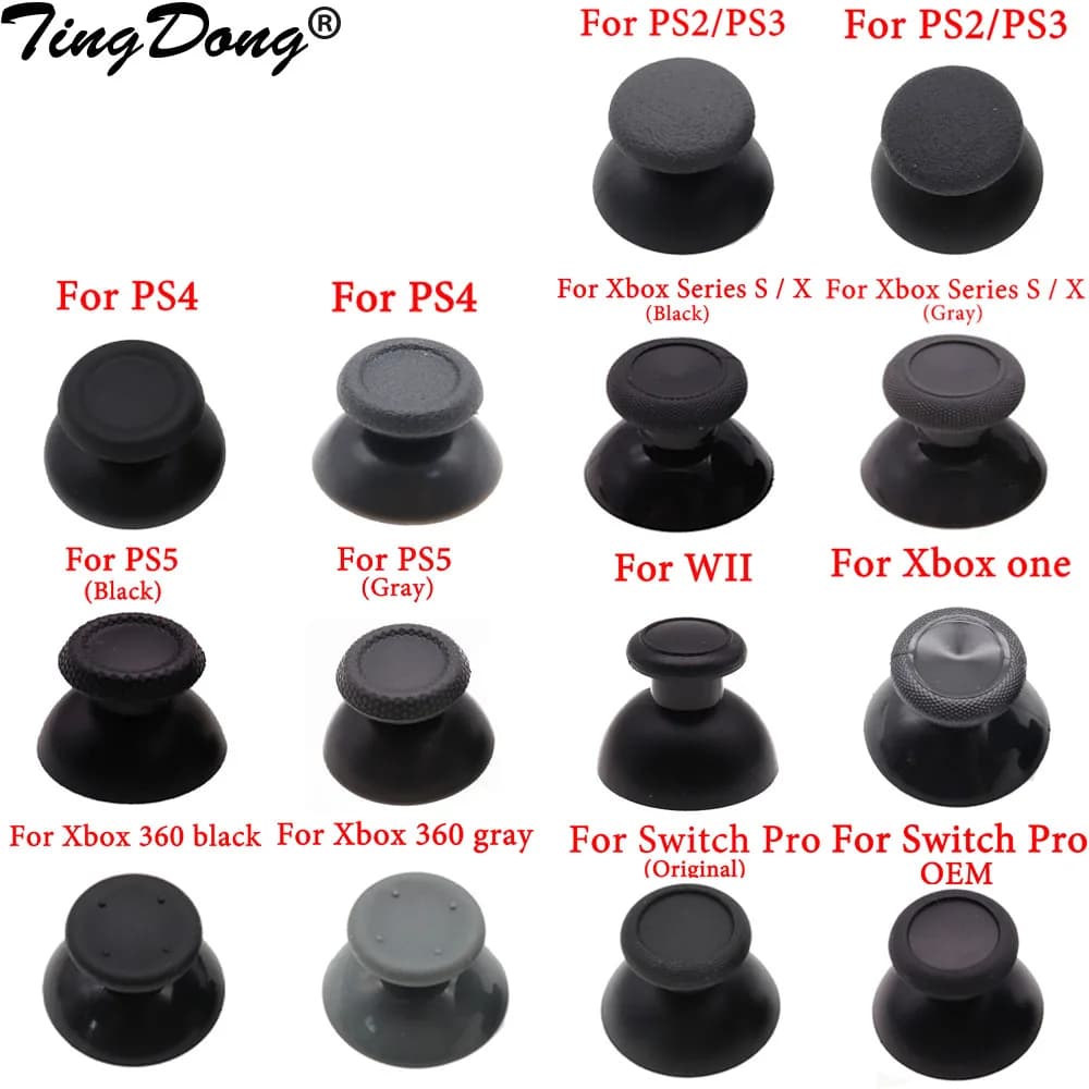 1PCS Sostituzione Controller Analogico Thumbstick Thumb Stick Fungo Grip Cap Cover per PS2 PS3 PS4 Pro Slim PS5 Xbox one 360