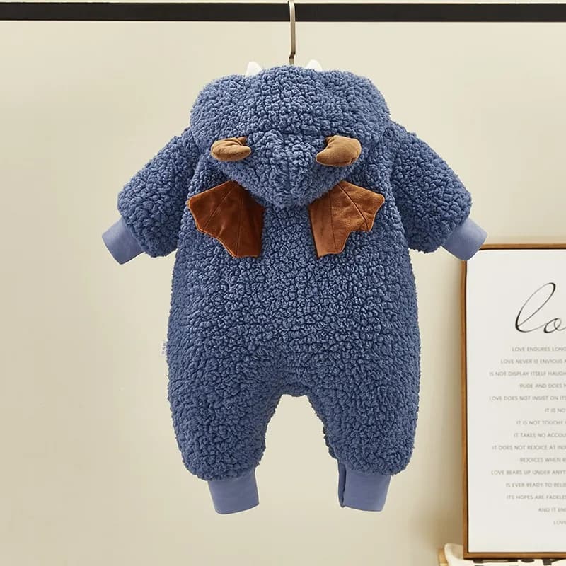 Tutina Invernale Imbottita per Neonati, Abbigliamento Carino per Bambini e Bambine, Vestiti Invernali per Neonati