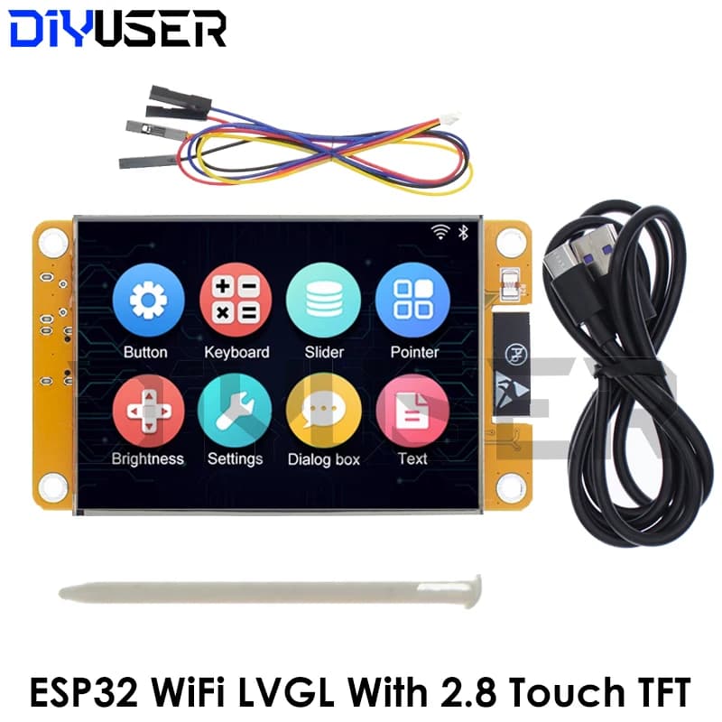 ESP32 Arduino LVGL Development card WIFI and Bluetooth 2.8 "240*320 Smart screen 2.8 inch LCD TFT module with WROOM touch