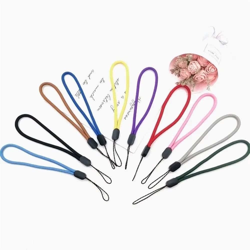 Laccetto da Polso per Telefono, Cordino Colorato Anti-smarrimento per Cellulare, Ciondolo per Telefono, Laccetto da Polso per Telefono, Chiavette USB