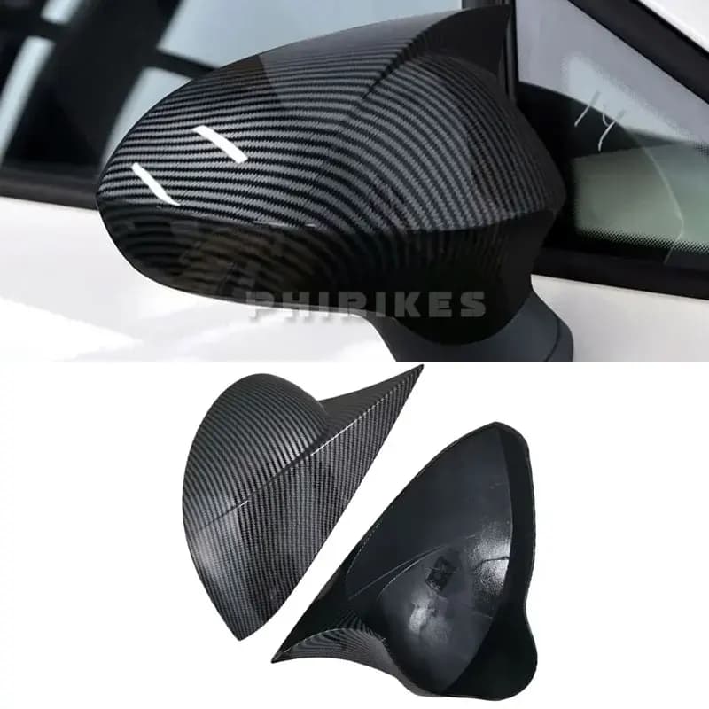 Black ABS Style Side Retrovisor for Seat Leon MK2 1P Ibiza MK4 6J Exeo 3R, Car Accessories