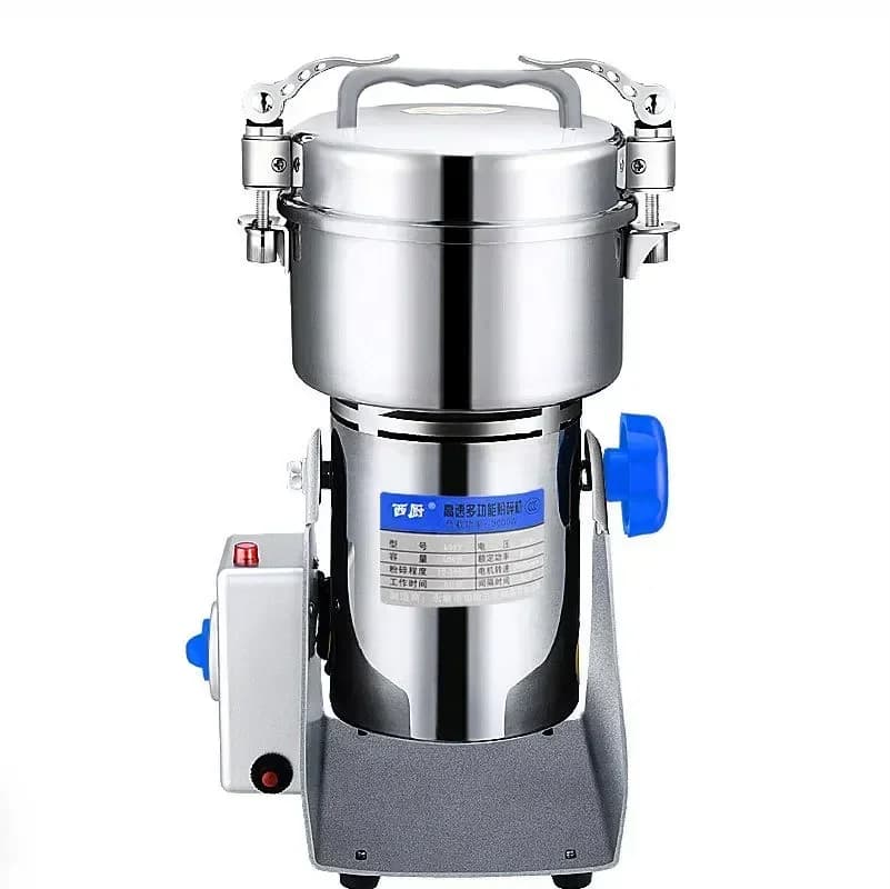 800g Grani Spezie Hebals Cereali Caffè Cibo secco Smerigliatrice Mulino Rettificatrice Gristmill Farina Polvere Frantoio
