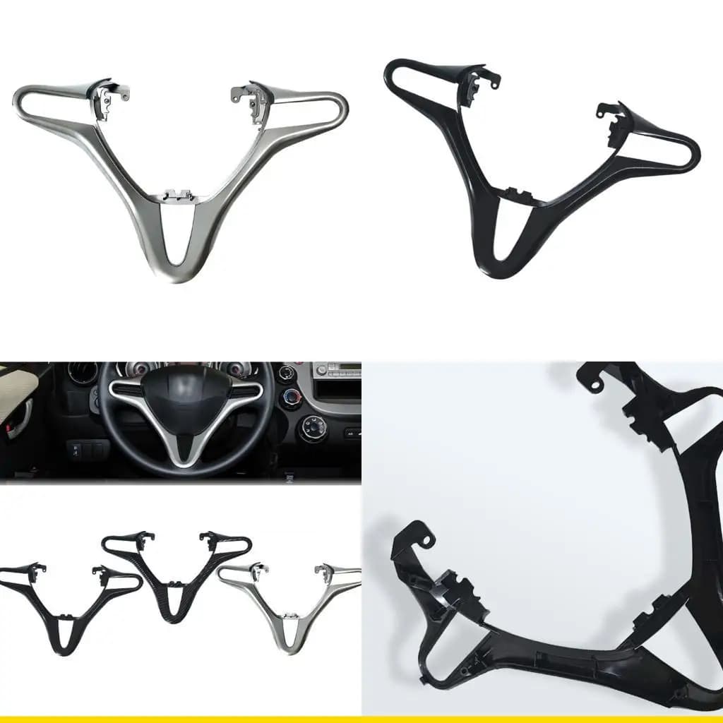 SZCH Coprivolante per auto Accessorio automobilistico per Fit 2008-2014 Installazione semplice Pulsanti da crociera Pannello