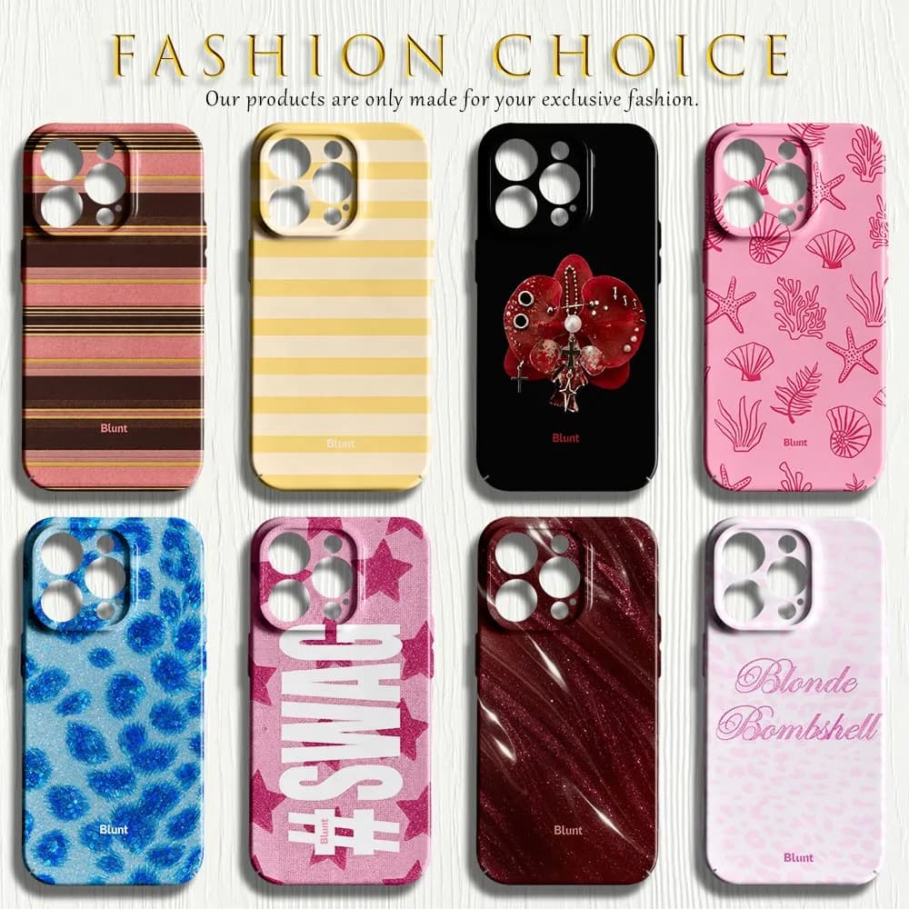 Yellow Stripe Blunt Phone Case for iPhone 18 17e 17 16e 16 15 14 13 12 11 Air Pro Max XSMax Plus Glossy Film Hard PC Cover