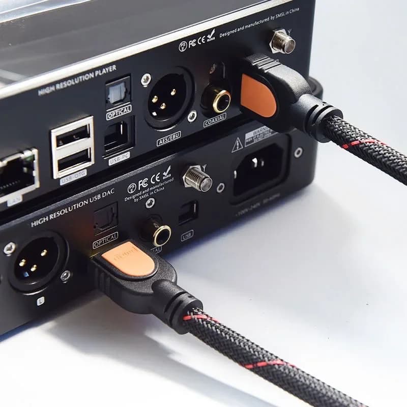DMH-0.5m High-Definition Oxygen-Free Copper HDMI IIS Cable for I2S Audio Signal Transmission