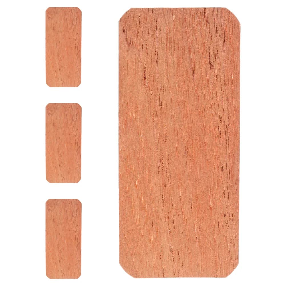 4 Pezzi Vassoi in Legno di Cedro per Umidificatore Sigari, Dischi Umidificanti Marroni, Accessori per Uomo