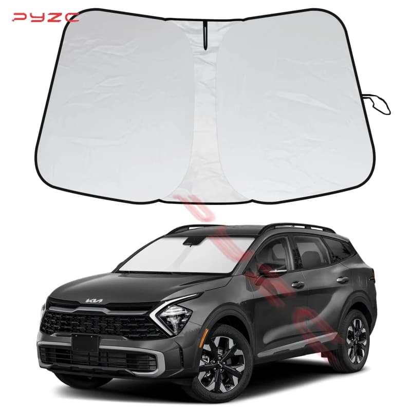Parabrezza parasole per 2023 2024 2025 Kia Sportage NQ5 Parasole blocca i raggi UV Mantieni il dispositivo di raffreddamento dell'auto