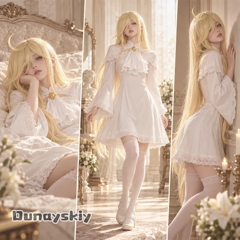 alloween Re0 Starting Life In Another World Sin Archbishop Louis Arneb Cosplay Costume Disguise Theme Party Women Dress Up