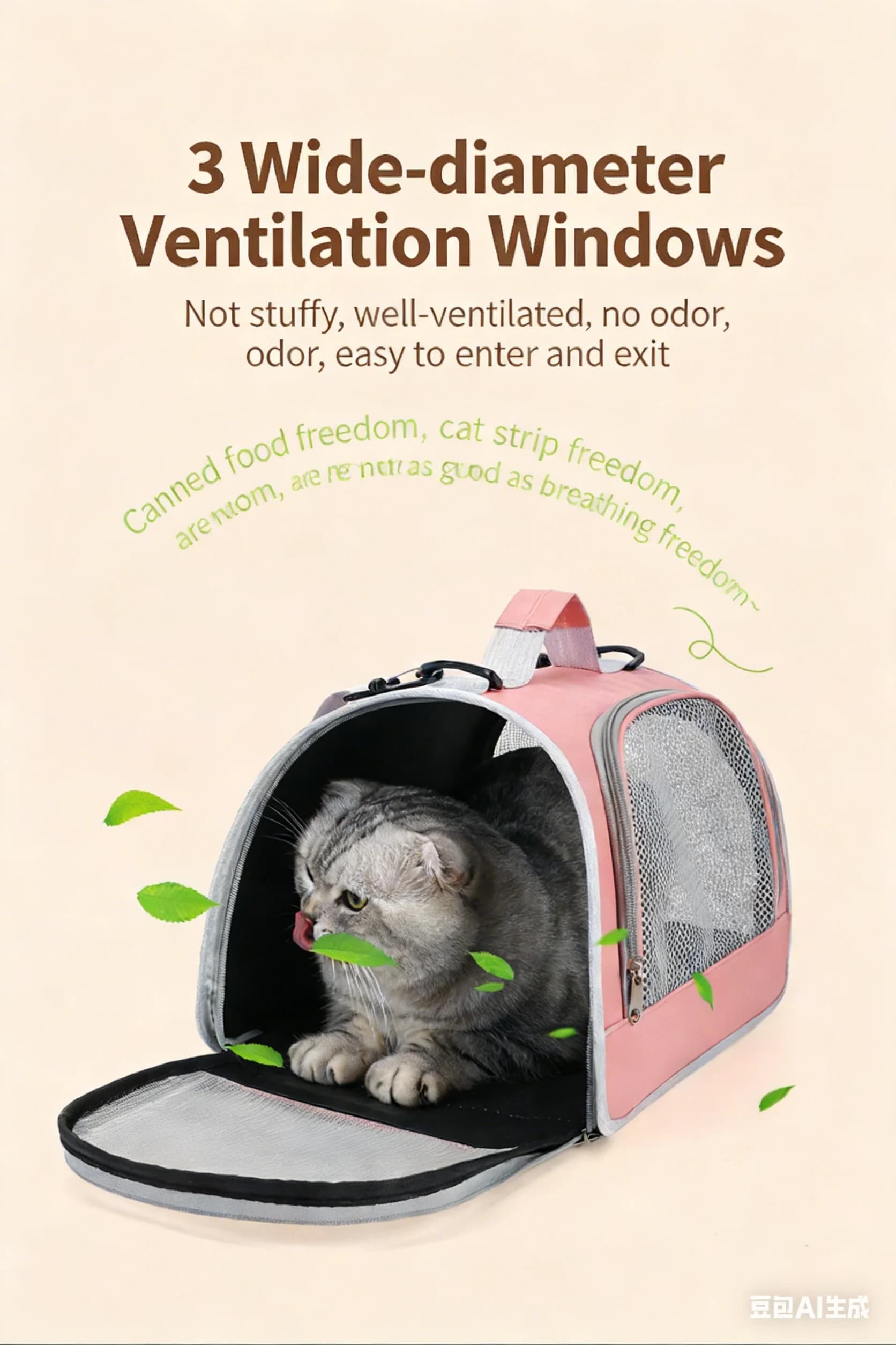 Borsa Portatile per Animali Domestici, Trasportino Estivo Traspirante per Cani e Gatti, Borsa a Tracolla Singola per Cuccioli e Gattini, Accessori per il Trasporto di Animali