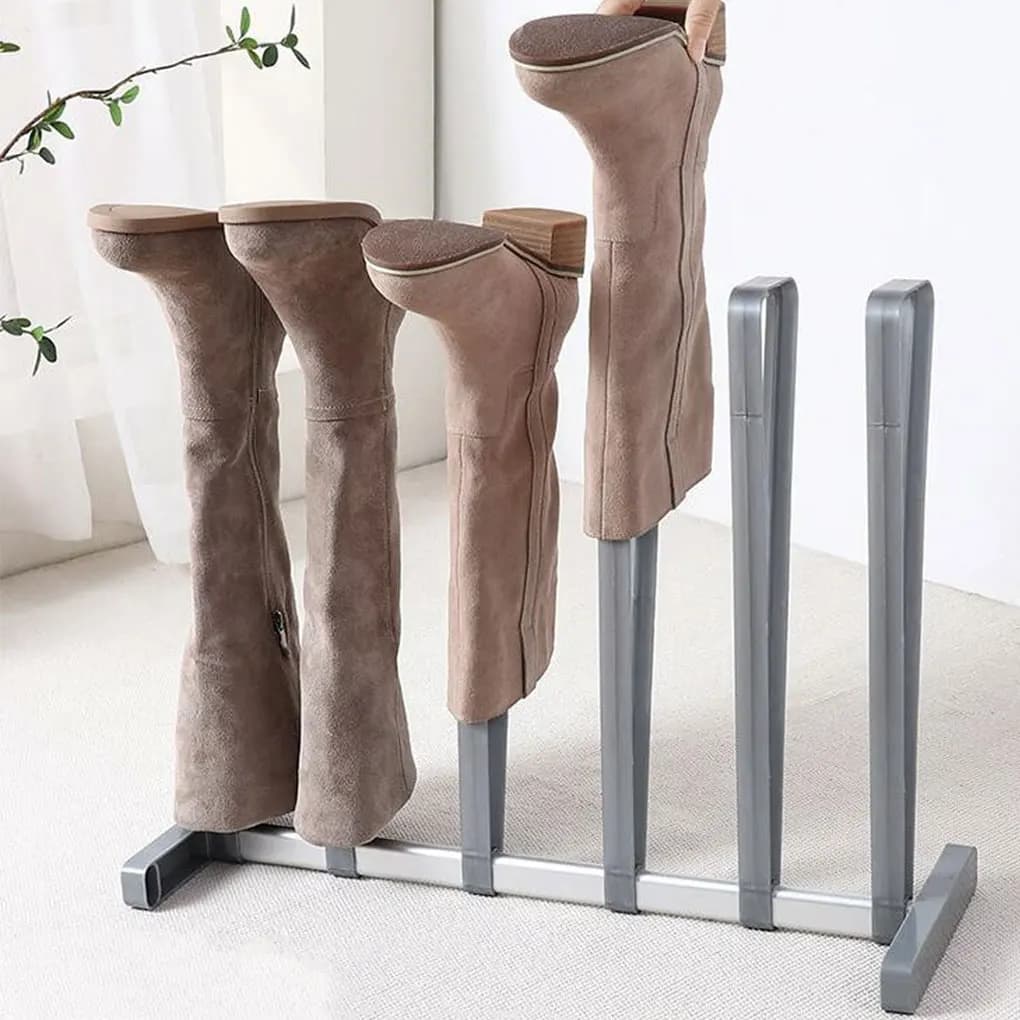 Portaoggetti per stivali organizzatore per calzature stabile per la casa supporto per scarpe verticale supporto per stivali multislot Rack strumento per l'organizzazione del supporto per scarpe lunghe
