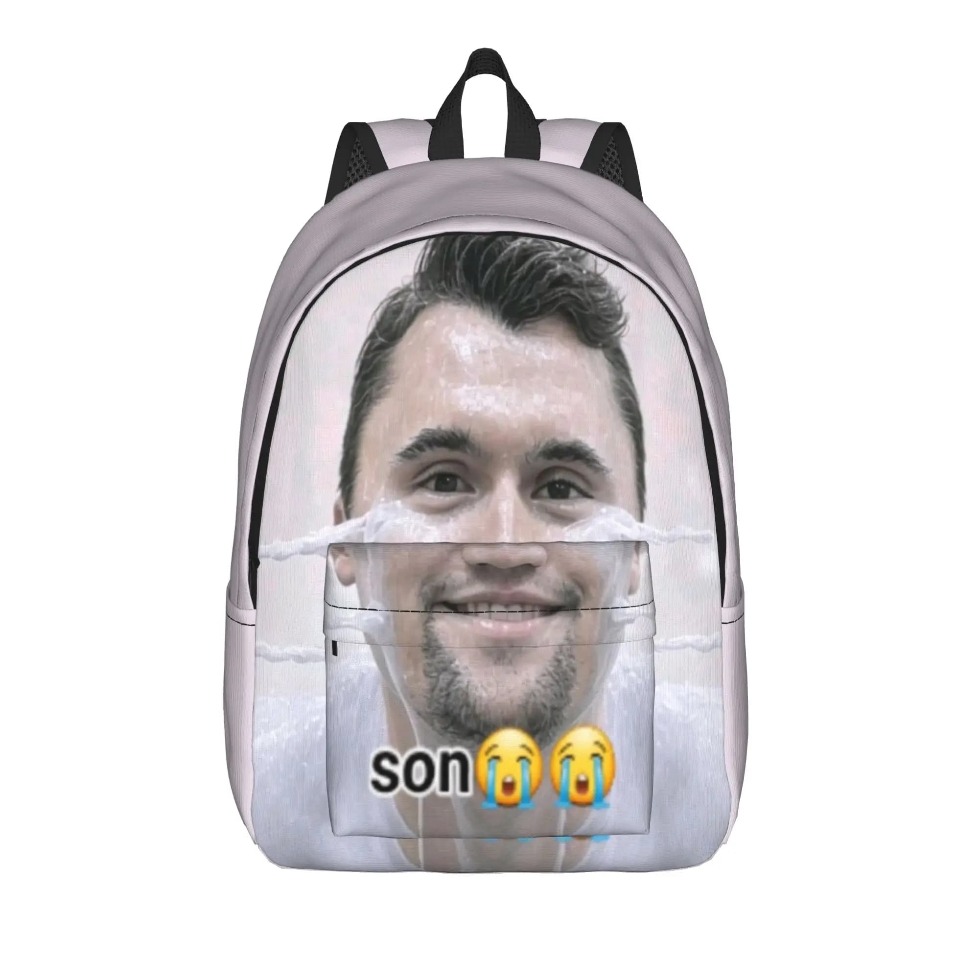 C-Charlie K-Kirk Cool Backpack Sports High School Work Daypack per uomo e donna, borse in tela per laptop