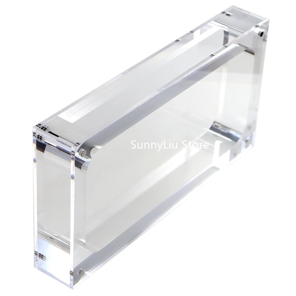 Custodia protettiva per scatola di immagazzinaggio per console con copertura magnetica in acrilico ad alta trasparenza per console Switch Lite