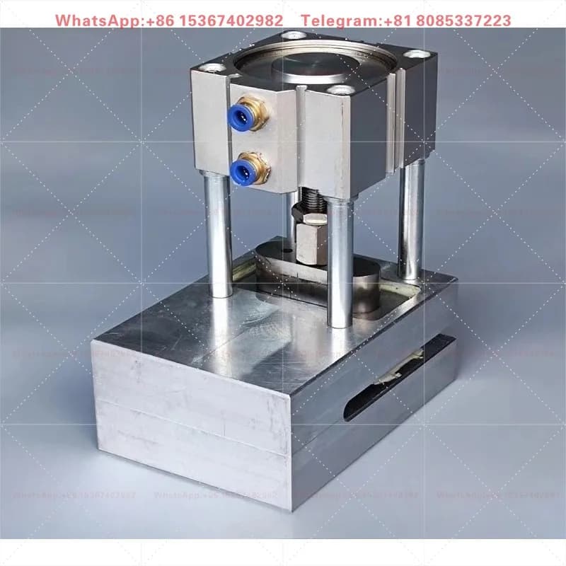 Pneumatic Hand Hole Punching Machine for Bag Making Plastic Bag Non-woven Fabric Hand Hole Punch Equipment