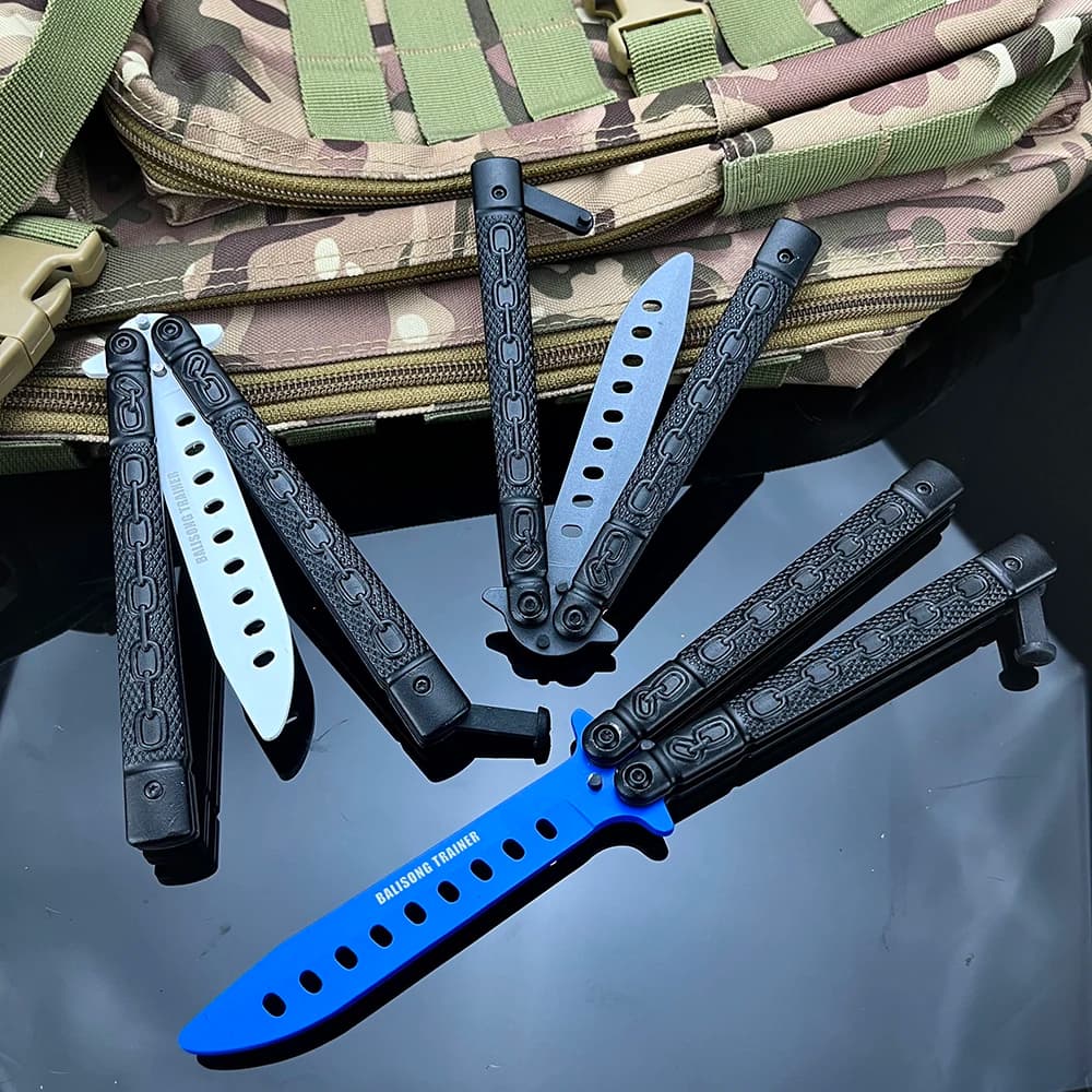 Daily Practice Pocket Multi-purpose Folding Knife 440C Steel Blade Aluminum Handle Kitchen Picnic Household Cutting Utility Tool