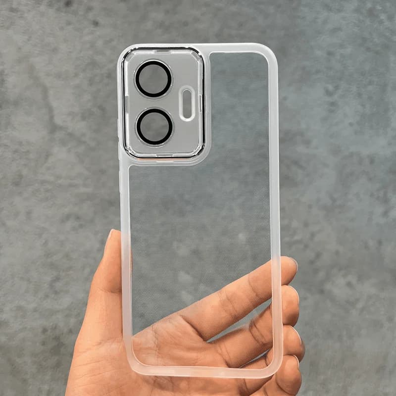 Per Xiaomi Poco F7 Custodia POCO F7 Custodia per telefono Poco F7 Cover Custodia protettiva per fotocamera in silicone trasparente
