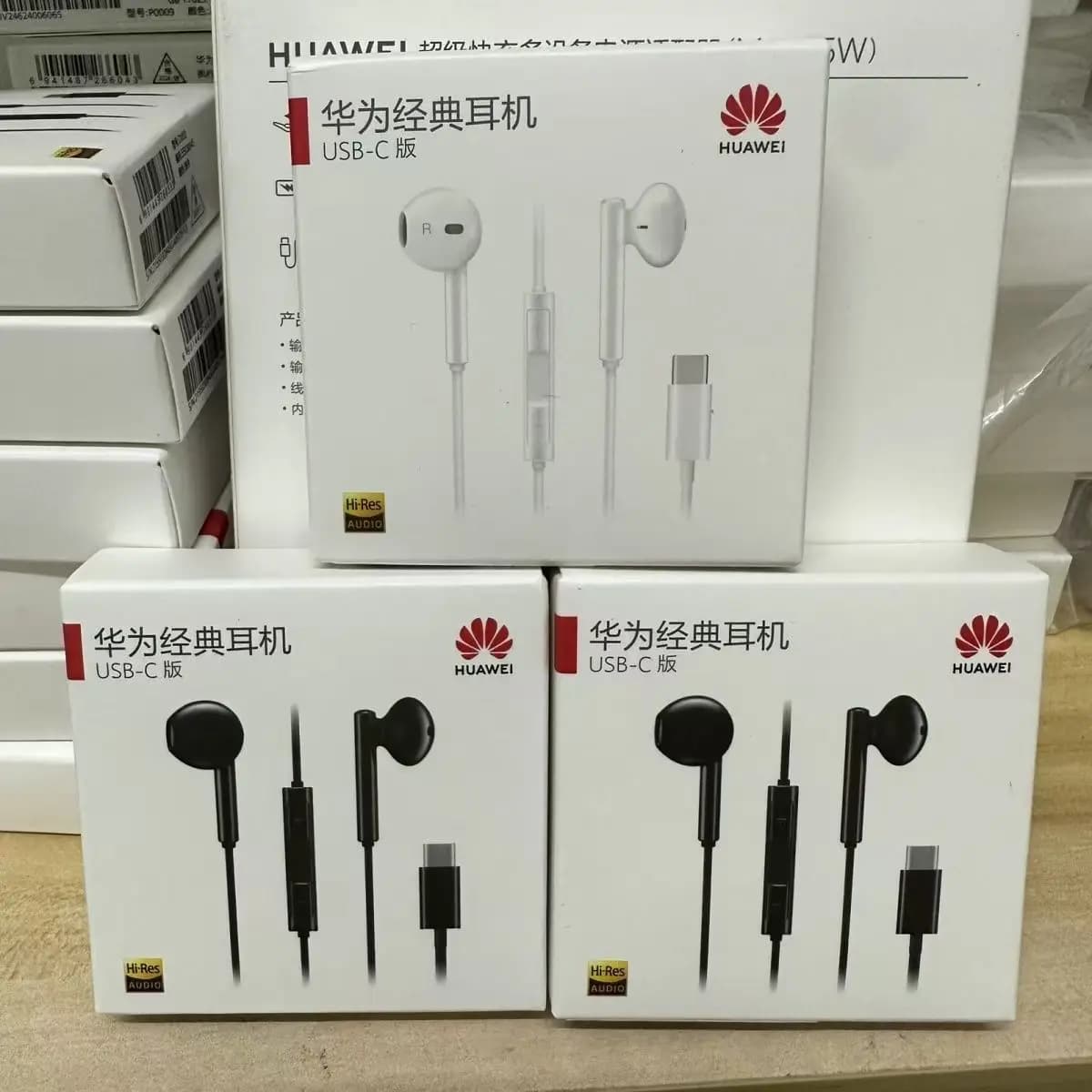 Nuovo originale HUAWEI CM33 Tipo C Auricolare con controllo del volume del microfono per HUAWEI Mate 10 20 Pro 20 RS P10 20 30 P20 Lite