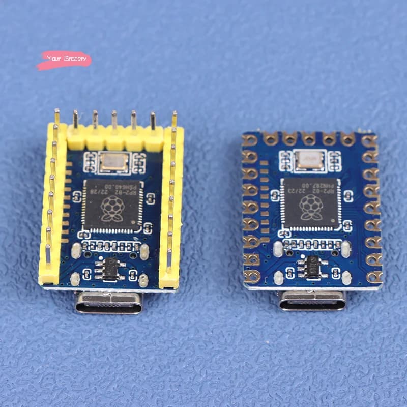 Scheda di Sviluppo Y-RP2040-Pi Zero con 16MB Flash, Porta Type-C, GPIO, Mini HDMI e Slot TF Basata su Raspberry Pi RP2040 Pico