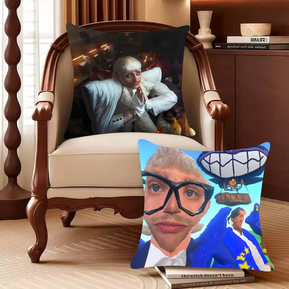 Singer J-JoostS Unity K-KleinS pillow case Decor Protective cover Comfortable and soft for sofa Living room Home Office