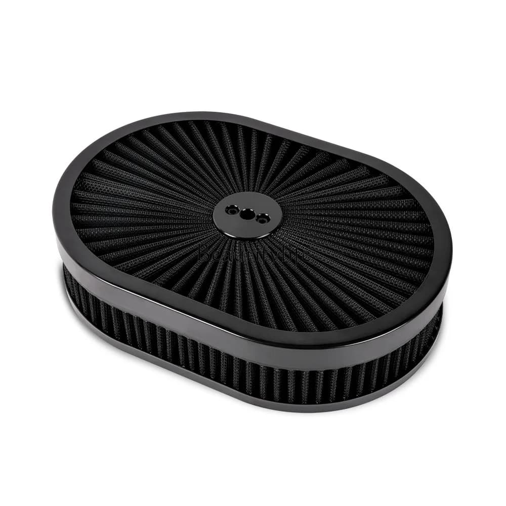 *Filtro dell'aria ovale transfrontaliero e retrofit automobilistico per purificatore del flusso d'aria con interfaccia 5-1/8".