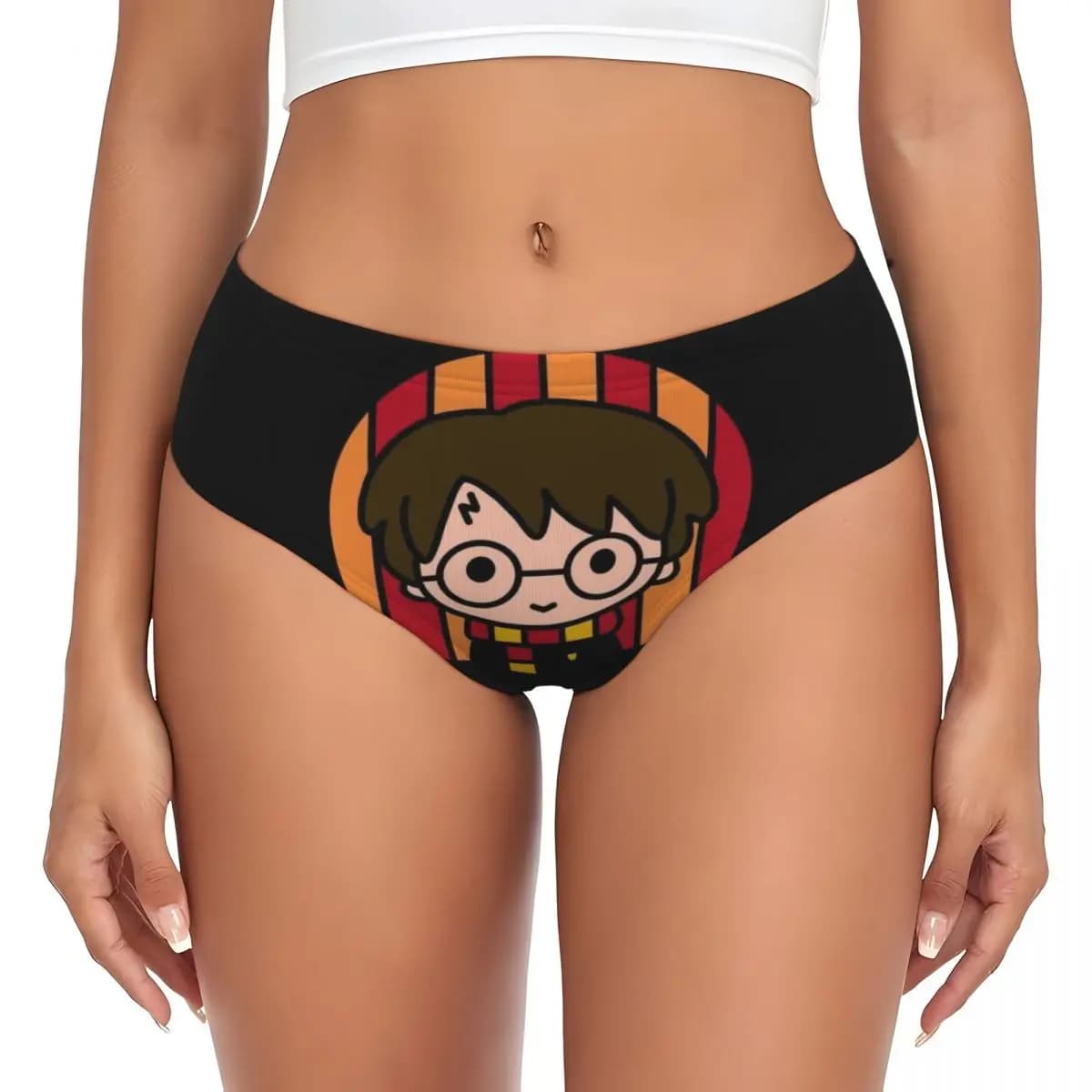 Slip Personalizzati Ispirati ai Film di Harry Potter, Intimo Traspirante da Donna, Regalo di San Valentino