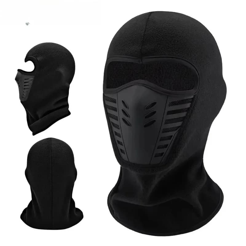Maschera Integrale Antivento e Antipolvere per Ciclismo, Comoda per Ciclismo Invernale, Sci, Moto, Calda e Protettiva