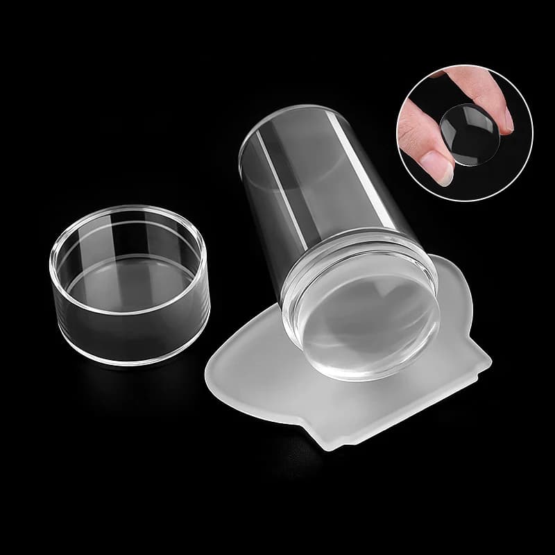 Art Nail Stamping Tile Kit Design Plate Kit for French manicure Stamp for enamel Stencil Template Seal Stamper Accessories Tools