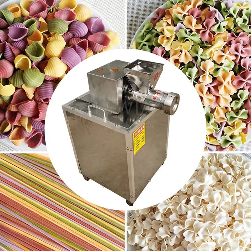 Macchina per Pasta Commerciale Elettrica ad Alta Efficienza, Macchina per Spaghetti, Macchina per Maccheroni e Noodle 3000W