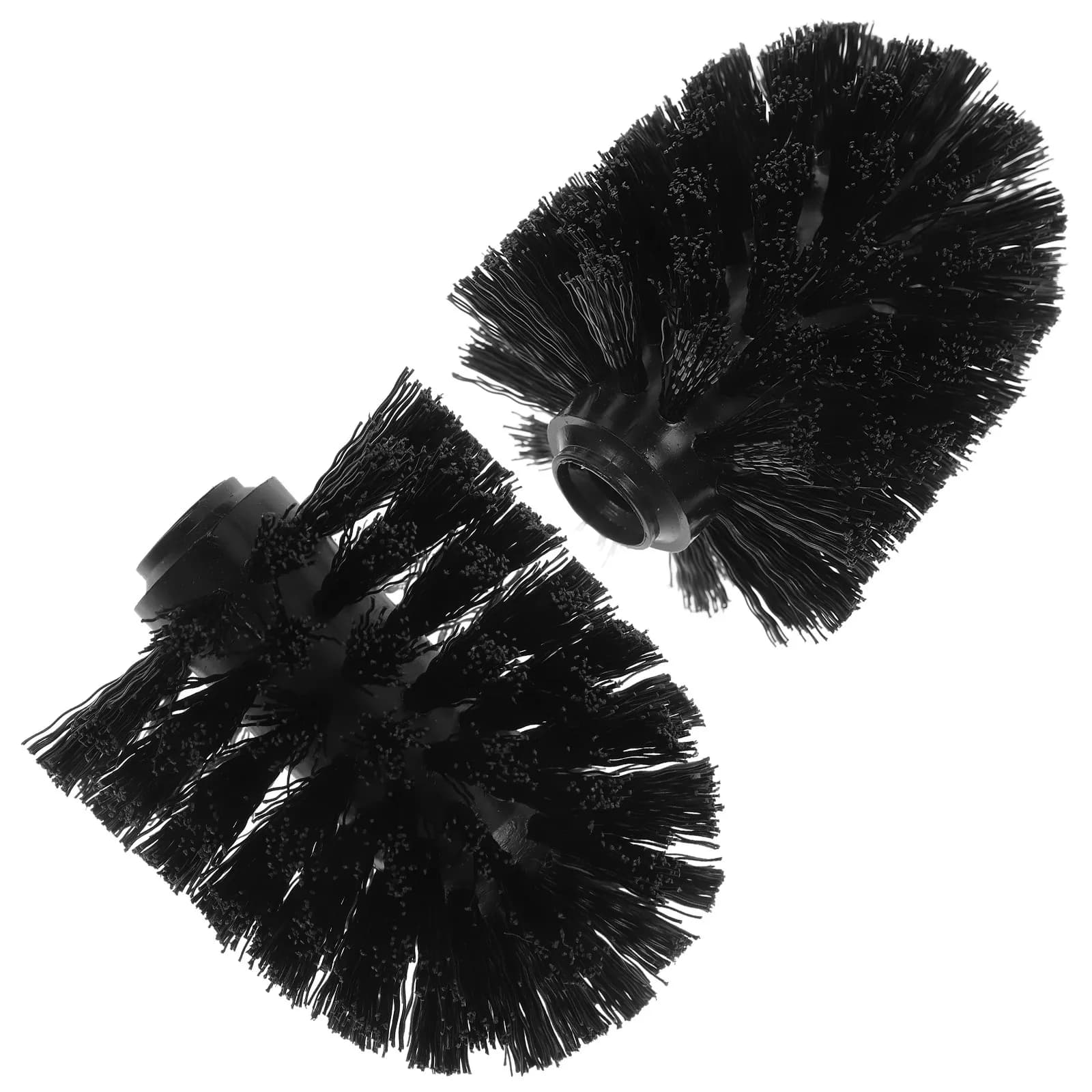 2 PCS Replacement Bottle Head Brush Scrubber for Toilets Heavy Duty Cedar Mop Hamitor
