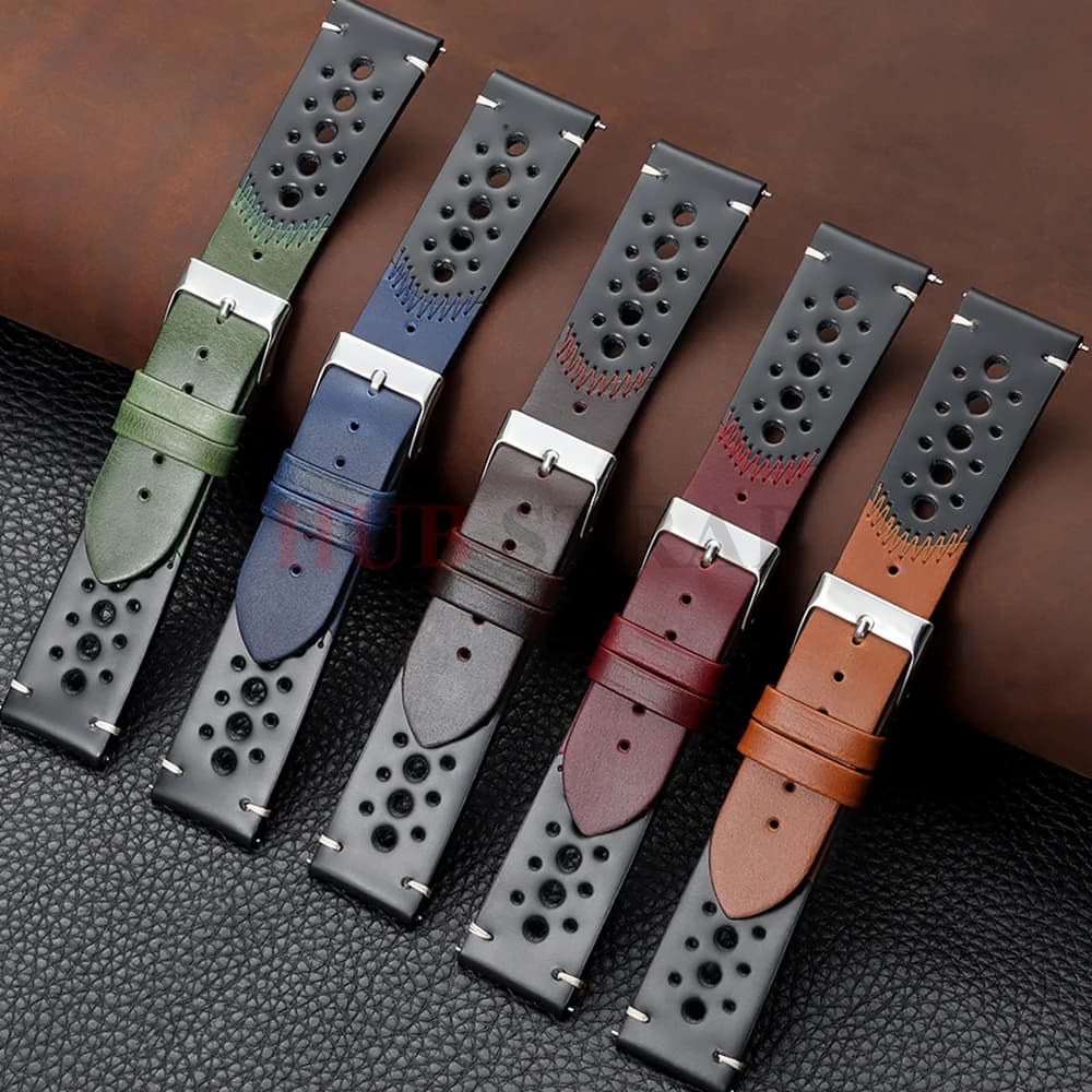 Bracelet for Men and Women's Leather, Black and Brown Straps Accessories
