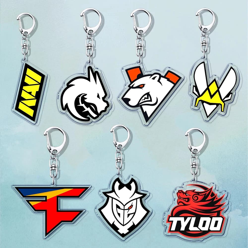 Portachiavi della squadra di gioco di moda per accessori Borsa Gamer Go Portachiavi Anello Gioielli Fan di gioco di moda Regali Portachiavi