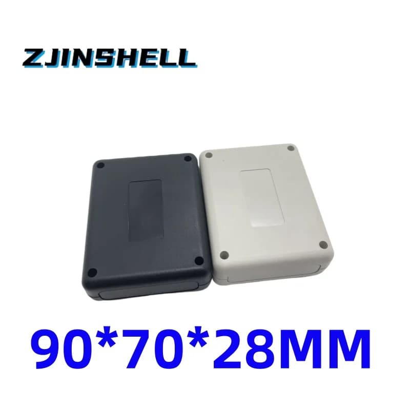 1 pz custodia scatola di plastica circuito progetto elettronico 90x70x28mm scatole di giunzione filo fai da te
